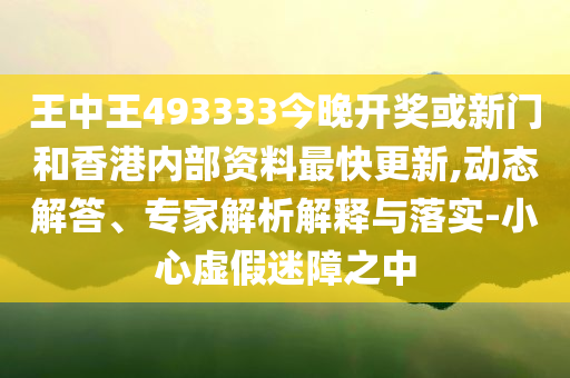 王中王493333今晚開獎(jiǎng)——彩票背后的故事與挑戰(zhàn)，彩票背后的故事與挑戰(zhàn)，王中王493333今晚開獎(jiǎng)揭秘